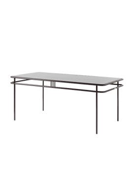 Table UD, Plateau chêne noir, Brun noir Table UD, Plateau chêne noir, Brun noir
