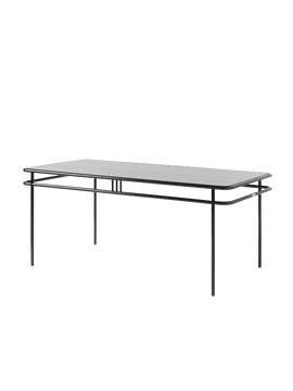 Table UD, Plateau chêne noir, Noir foncé Table UD, Plateau chêne noir, Noir foncé