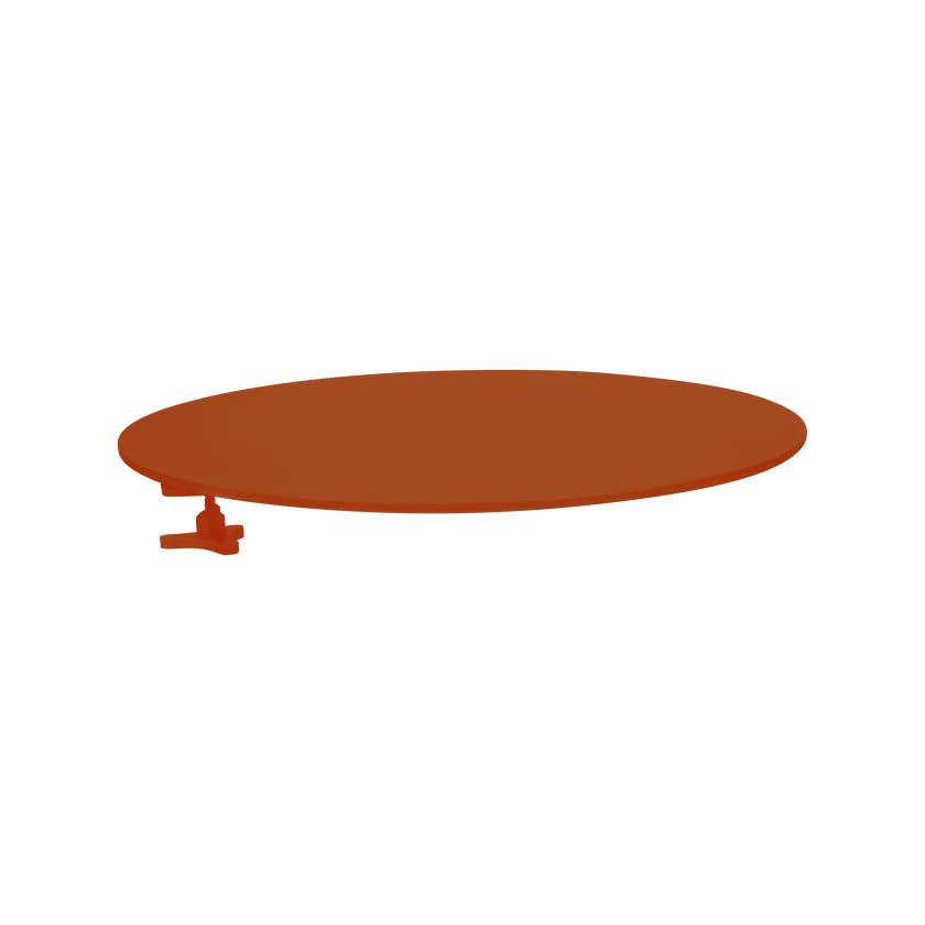 Tablette d'accoudoir BELLEVIE de Fermob, Orange confite Tablette d'accoudoir BELLEVIE de Fermob, Orange confite