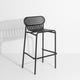 Tabouret haut WEEK-END, Noir