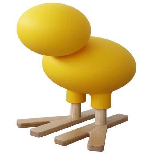 Tabouret décoratif HAPPY BIRD de Magis Collection Me Too, Jaune Tabouret décoratif HAPPY BIRD de Magis Collection Me Too, Jaune