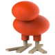 Tabouret décoratif HAPPY BIRD de Magis Collection Me Too, Orange