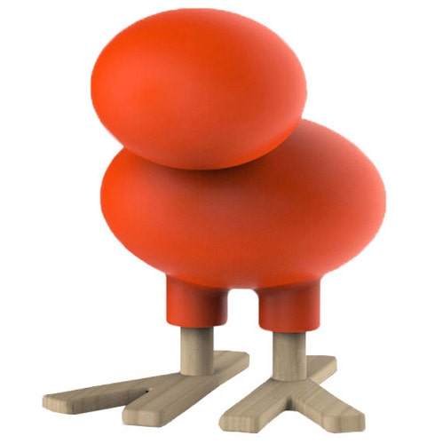 Tabouret décoratif HAPPY BIRD de Magis Collection Me Too, Orange