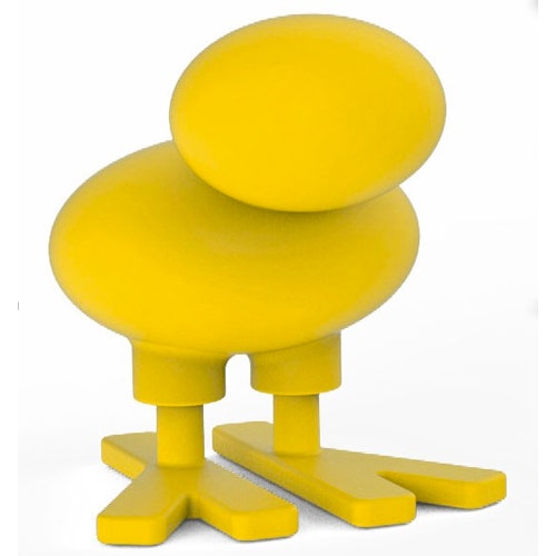 Tabouret décoratif HAPPY BIRD S de Magis Collection Me Too, Jaune Tabouret décoratif HAPPY BIRD S de Magis Collection Me Too, Jaune
