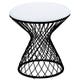 Tabouret HEAVEN de Emu, Noir avec coussin blanc 