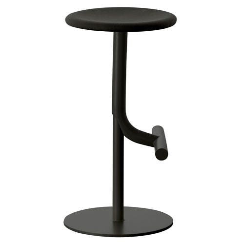 Tabouret pivotant TIBU H. 60/77 cm de Magis, Noir Tabouret pivotant TIBU H. 60/77 cm de Magis, Noir