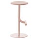 TABOURET TIBU AVEC REVETEMENT EN TISSU, Rose