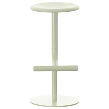 TABOURET TIBU AVEC REVETEMENT EN TISSU, Vert clair de MAGIS