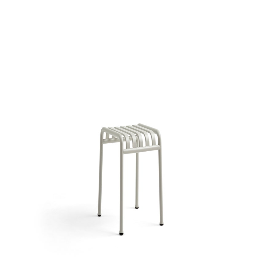 Tabouret bas PALISSADE de Hay, H.45 cm, Sky grey