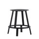 Tabouret bas REVOLVER, H.65 cm, Black