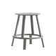Tabouret bas REVOLVER de Hay, H.65 cm, Grey