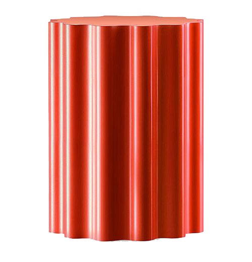 Tabouret COLONNA de Kartell, Rouge