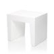 Tabouret CONCRETE SEAT, Blanc