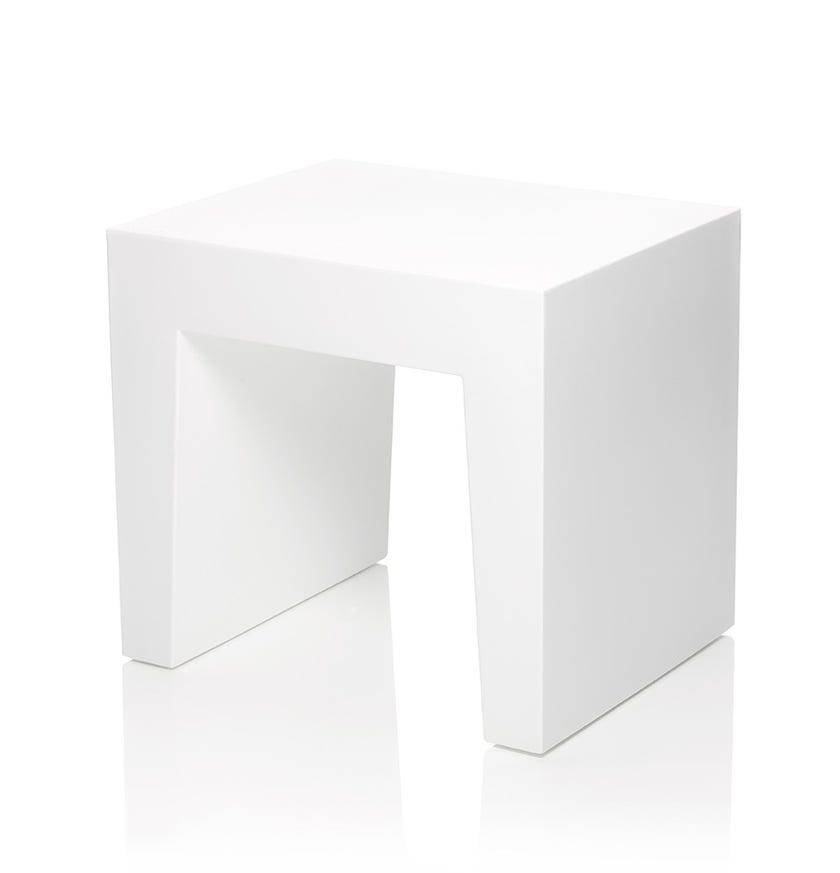 Tabouret CONCRETE SEAT de Fatboy, Blanc