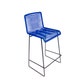 Tabouret de bar CENOTE, Bleu nuit