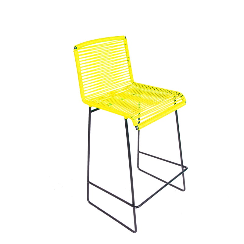 Tabouret de bar CENOTE de Boqa, Jaune impérial Tabouret de bar CENOTE de Boqa, Jaune impérial