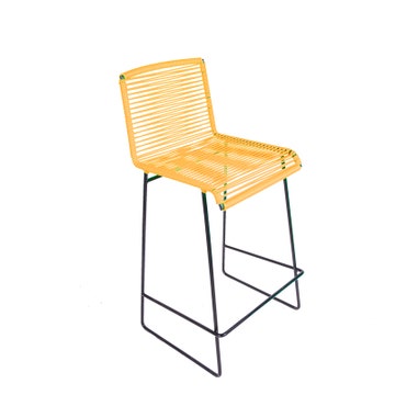 Tabouret de bar CENOTE de Boqa, Orange