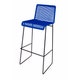 Tabouret de bar GRAN CENOTE, Bleu nuit