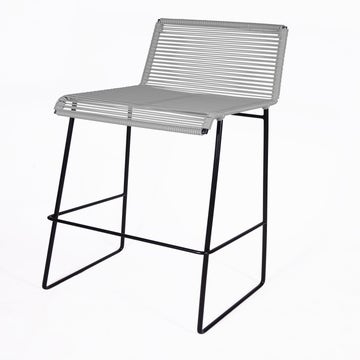 Tabouret de bar GRAN CENOTE de Boqa, Gris