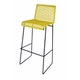 Tabouret de bar GRAN CENOTE de Boqa, Jaune moutarde