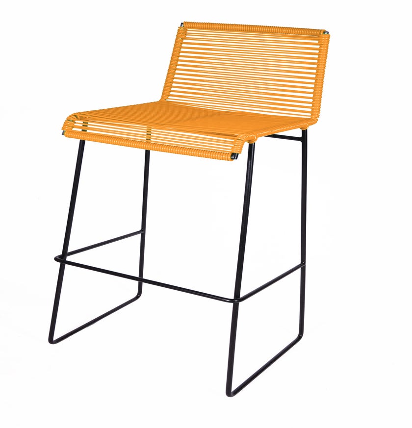 Tabouret de bar GRAN CENOTE de Boqa, Orange