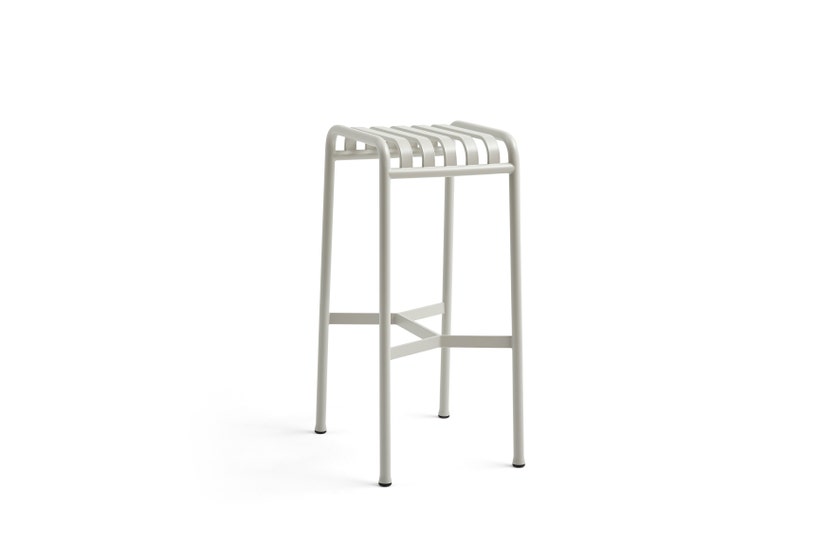 Tabouret de bar PALISSADE, H.78 cm, Sky grey Tabouret de bar PALISSADE, H.78 cm, Sky grey