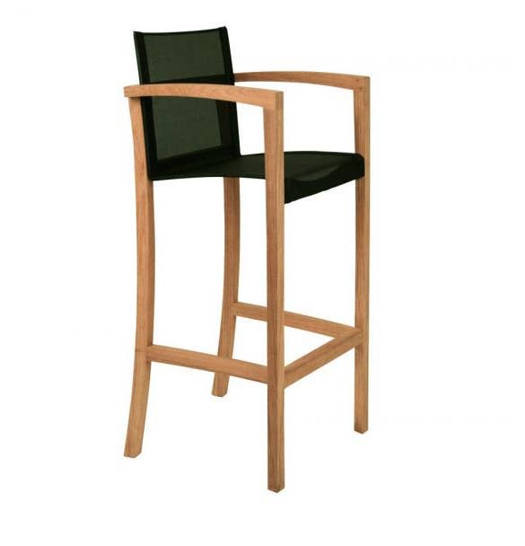 Tabouret de bar XQI de Royal Botania, Noir