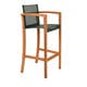 Tabouret de bar XQI, Taupe