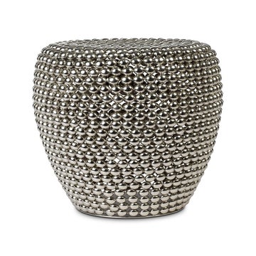 Tabouret DOT STOOL, Argenté