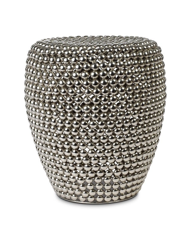Tabouret DOT STOOL de Pols Potten, Argenté Tabouret DOT STOOL de Pols Potten, Argenté