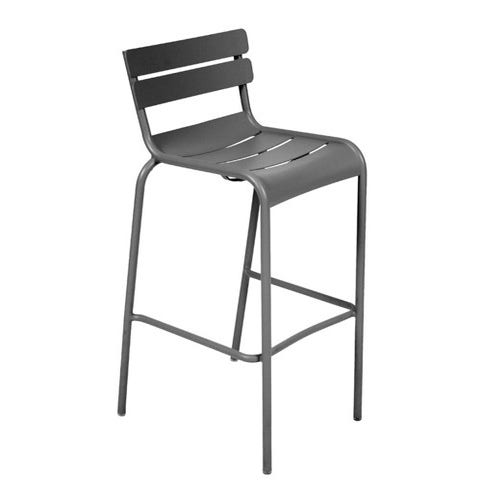 Chaise haute LUXEMBOURG de Fermob Carbone 