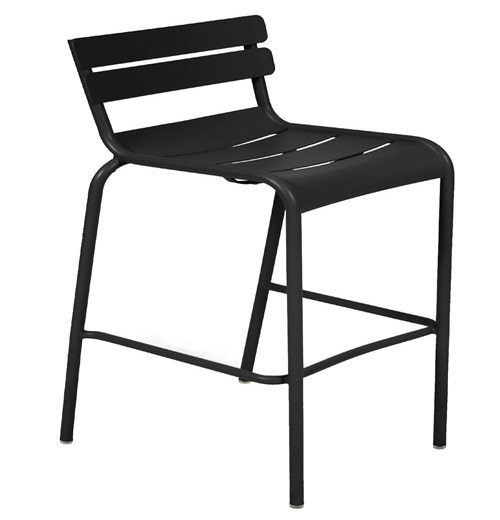 Chaise haute LUXEMBOURG de Fermob réglisse
