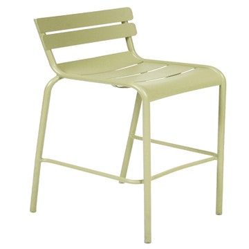 Chaise haute LUXEMBOURG de Fermob tilleul