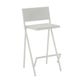 Tabouret haut MIA, Blanc mat
