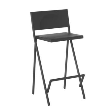 Tabouret haut MIA de Emu, Noir