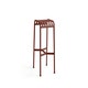 Tabouret de bar PALISSADE, H.78 cm, Iron red