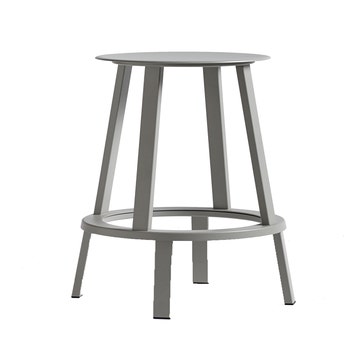Tabouret haut REVOLVER de Hay, H.76 cm, Grey