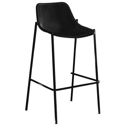 Tabouret haut ROUND de Emu, Noir Tabouret haut ROUND de Emu, Noir