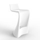 Tabouret haut WING BASIC, Crème