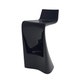 Tabouret haut WING, Finition laquée, Bleu foncé