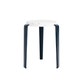 Tabouret LOU - plastique recyclé Venezia - Bleu Minéral