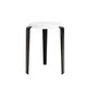Tabouret LOU - plastique recyclé Venezia - Noir Graphite