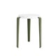 Tabouret LOU - plastique recyclé Venezia - Vert Romarin
