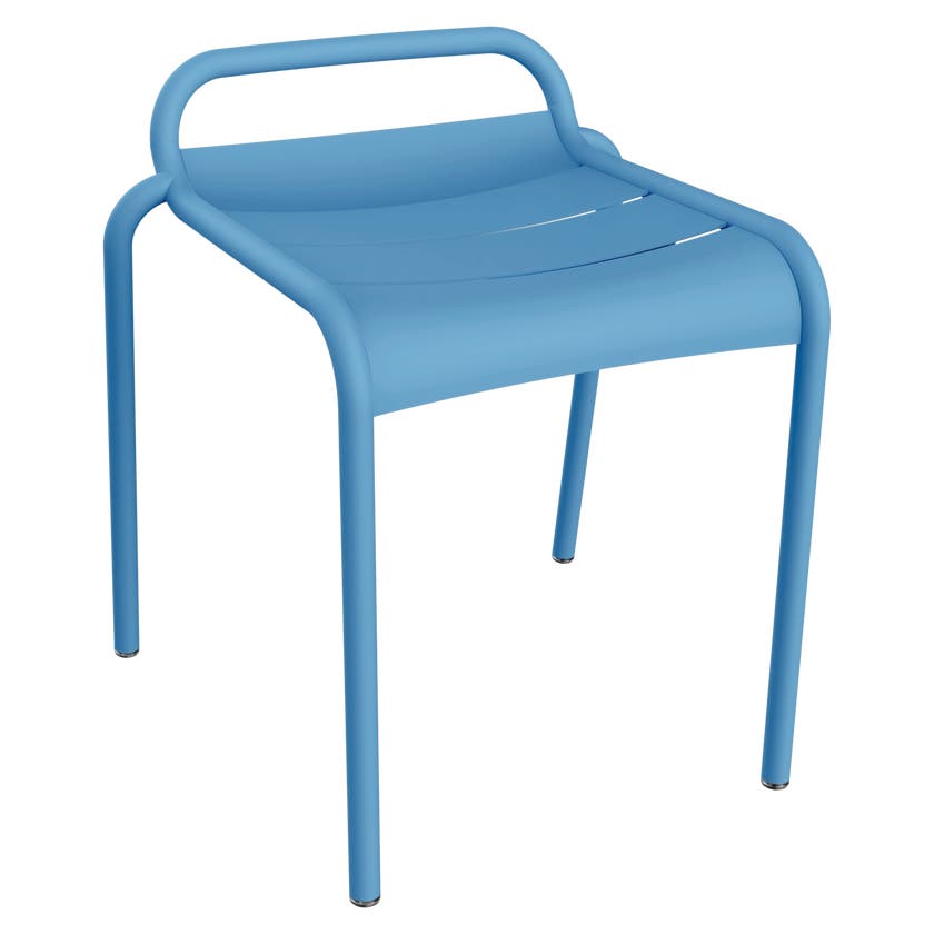 Tabouret LUXEMBOURG de Fermob, Bleu maya Tabouret LUXEMBOURG de Fermob, Bleu maya