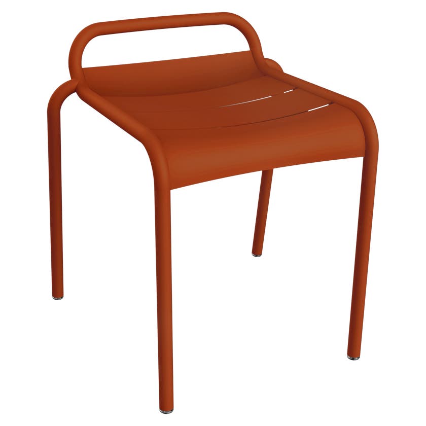 Tabouret LUXEMBOURG de Fermob, Orange confite Tabouret LUXEMBOURG de Fermob, Orange confite