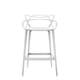 Tabouret MASTERS STOOL de Kartell, H. 75, Blanc