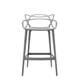Tabouret MASTERS STOOL, H. 75, Gris