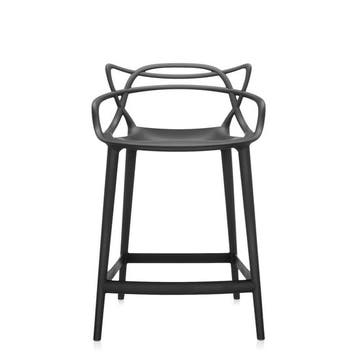 Tabouret MASTERS STOOL de Kartell, H. 65, Noir