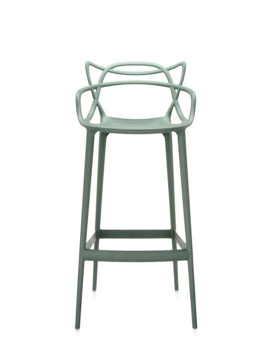 Tabouret MASTERS STOOL de Kartell, H.75, Vert