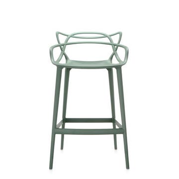Tabouret MASTERS STOOL de Kartell, H.75, Vert